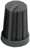 Round Knurled Knob, 6Mm; Shaft Type Multicomp - 10M7580 - Newark, An Avnet Company
