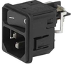 Iec C14 Inlet, 12A, 250Vac, Qc, Panel; Connector Type Schurter - 86H4245 - Newark, An Avnet Company