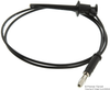 Test Lead, Black, 610Mm, 300V, 5A; Grabber Test Lead Type Pomona - 77B2623 - Newark, An Avnet Company