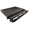 1U 08 Simplex SC-PC (08 Fiber) OM1 Loaded Patch Panel with Splicing Tray -- LF11SC08B - Image