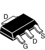 Transistors -- IRFL110TRPBF - Image