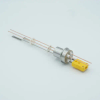 Thermocouple-Power Feedthrough, 1 Pair Type K, w/ Miniature TC Connector, 1000 Volts, 15 Amps, 2 Pins, 0.75″ Dia Stainless Steel Weld Adapter - A0434-1-W - MPF Products, INC.