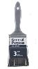 RUBBERSET GENERAL PURPOSE POLY BRUSH WALL 4 in -- 993218400 - Image