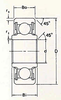 KP Series Control Ball Bearings - KP3LX - Emerson Bearing Co.