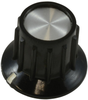 Ribbed Knob With Line Indicator, 6.35Mm; Shaft Type Alcoswitch Te Connectivity - 57F2357 - Newark, An Avnet Company
