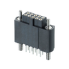 5+5 Pos. Female DIL Extended Vertical Throughboard Conn. Guide Pin - M80-4TE1042F3 - Harwin Plc