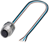 Sensor Cord, 4P, M12 Rcpt-Free End, 0.5M; Connector To Connector Phoenix Contact - 82Y7657 - Newark, An Avnet Company