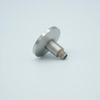 SMA Coaxial Feedthrough, 1 Pin, Grounded Shield, 1.18″ QF / KF Flange, Without Air-side Connector - A1920-2-QF - MPF Products, INC.
