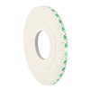 3M 4026 Double Coated Urethane Foam Tape Natural 0.5 in x 5 yd Roll -- 4026 0.5IN X 5YD - Image