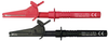 Fused Crocodile Clip, Black/red; Connector Type Silvertronic - 39K1100 - Newark, An Avnet Company