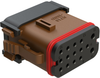 Automotive Housing, Plug, 15Pos, 25A; Product Range Amphenol Sine/tuchel - 71AJ7965 - Newark, An Avnet Company