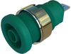 Connector, 4Mm Socket, Green, 25A, Qc Rohs Compliant Hirschmann Test And Measurement - 57AK6997 - Newark, An Avnet Company
