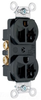 Duplex/Single Receptacle - CRB5362-BK - Selecta Products