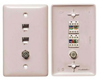 Datacommunication Face Plate - NS790LA - Hubbell Incorporated