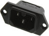 Connector, Iec Power Entry, Plug, 15A; Iec Connector Type Schurter - 84K0327 - Newark, An Avnet Company