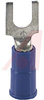 Terminal; Block Fork; 16 to 14 AWG; 0.17 in.; ETP Copper (Terminal); Tin; Vinyl - 70113677 - Allied Electronics, Inc.