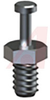 Terminal, Standardized; 2; Free CuttingBrass; Bright Electro-Tin; Threaded - 70182513 - Allied Electronics, Inc.