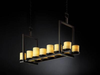 CNDL-8769-10-AMBR-DBRZ Island/Pool Table-Pillar Candle - 497554 - Capital Lighting, Inc.