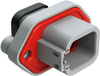 Automotive Housing, Rcpt, 6Pos, 25A, Gry; Product Range Amphenol Sine/tuchel - 32AK8912 - Newark, An Avnet Company