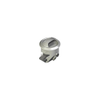 Novibra Push-to-Close Latch, Type 1 , Plastic, White Body, Satin Cup, Satin Handle - MP-01-103-722 - Southco
