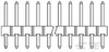 PCB Headers & Receptacles - 5-104608-4 - TE Connectivity