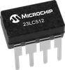 2.5-5.5V 512Kb SPI Serial SRAM -- 23LC512 - Image