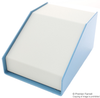 Enclosure, Instrument, Aluminium, Beige/blue; Enclosure Type Hammond - 92B2543 - Newark, An Avnet Company