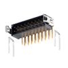 9+9 Pos. Male DIL Horizontal Throughboard Conn. Latches - M80-8661805 - Harwin Plc