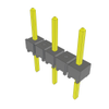 Headers, Male Pins - 612-TSW-203-08-T-S-LL-ND - DigiKey