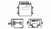 RJ45 Connectors - 3-1734819-5 - TE Connectivity