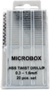 Microbox Drill Bit Set, 20Pc, 0.3-1.6Mm Rohs Compliant Multicomp Pro - 54AH6572 - Newark, An Avnet Company