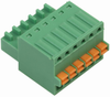Terminal Block, Pluggable, 6Pos, 20Awg; Pitch Spacing Imo Precision Controls - 57AC4704 - Newark, An Avnet Company