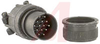 connector,metal circular,str plug w/cable clamp,size 20,14 #16 solder pin contac - 70143556 - Allied Electronics, Inc.