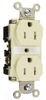 Duplex/Single Receptacle - TR62-I - Thomas & Betts Corporation