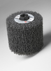 3M Scotch-Brite CF-MF Non-Woven Aluminum Oxide Flap Wheel - Very Coarse Grade - 4 in Face Width - 4 1/2 in Diameter - 55748 - 051141-55748 - R. S. Hughes Company, Inc.