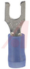 Terminal; Fork; 18 to 14 AWG; 0.162 in.(Max.); Copper; Tin; Nylon; #8; Fork - 70092033 - Allied Electronics, Inc.