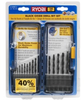 14 pc Black Oxide Drill Bit Set -- A10DB14 - Image