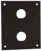 Universal Steel Sub-Panel With Two 0.630 D-Holes, Black Rohs Compliant L-Com - 07AH3430 - Newark, An Avnet Company
