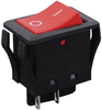 Switch, Rocker, Spst, 10A, 250Vac, Red; Switch Operation Nkk Switches - 10X0432 - Newark, An Avnet Company