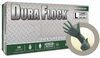 Microflex Dura Flock DFK-608 Green Large Nitrile Disposable Gloves - Industrial Grade - Rough Finish - 10.6 in Length - 769799-60819 - 769799-60819 - R. S. Hughes Company, Inc.