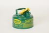 Eagle Green Galvanized Steel 1 gal Safety Can - 8 in Height - 9 in Overall Diameter - 048441-00354 -- 048441-00354 - Image