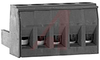 Plug; Plug-In Screw; 5; 26-12; 10 A (CSA Certified), 15 A (UL Recognized); Grey - 70212031 - Allied Electronics, Inc.