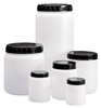Round HDPE Jars with Screw Caps - 73199 - U.S. Plastic Corporation