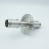 MS Series, Multipin Feedthrough, 10 Pins, 700 Volts, 10 Amps per Pin, Double-Ended w/ Air & Vacuum-side Connectors, 2.95″ QF / KF Flange - A1062-2-QF - MPF Products, INC.