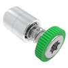 Captive Screw, 4-40 Thread, Flare-in, TORX®, Knurled Green Knob - 52-15-11-4-014 - Southco