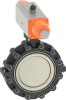 Valves - Plastic-Valves - butterfly-Valves - double-eccentric -- 199243282 - Image