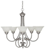 3226MN Mid. Chandeliers-Glass Up - 732700 - Capital Lighting, Inc.