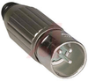 XLR Male receptacle, 3-pin silver contact, metal housing - 70214585 - Allied Electronics, Inc.