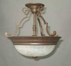 Semi-Flush Mts.-Bowl Style - 299438 - Light Center (The)