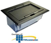 Hubbell 4-Gang Deep Raised Access Floor Box and Plastic.. -- HBLAFB101BK